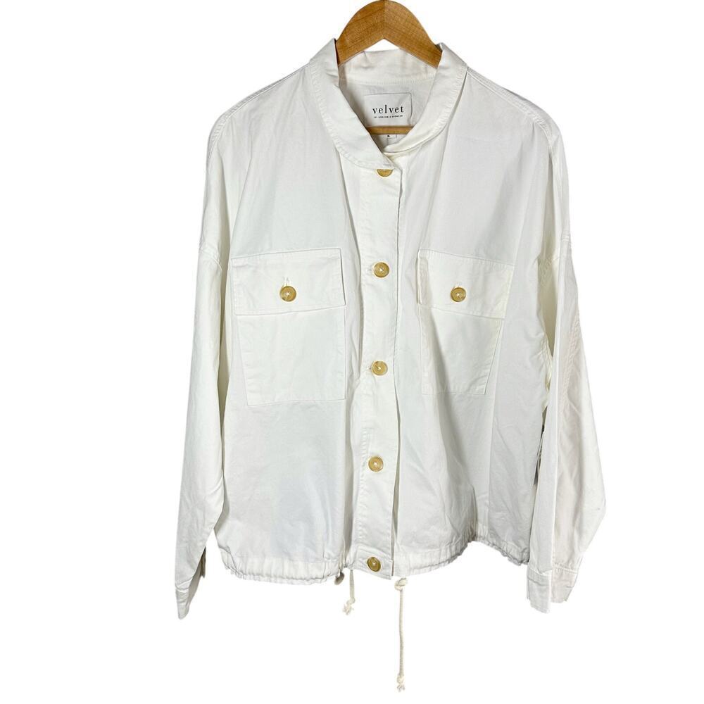 Velvet by Graham & Spencer Nicola Casual Jacket Size XL Sleet
